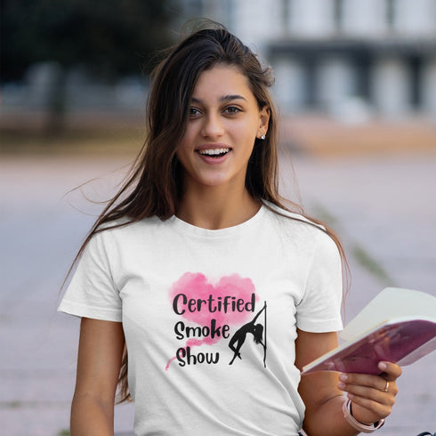 Certified Smoke Show T-Shirt - Bold & Trendy Graphic Tee for Everyone